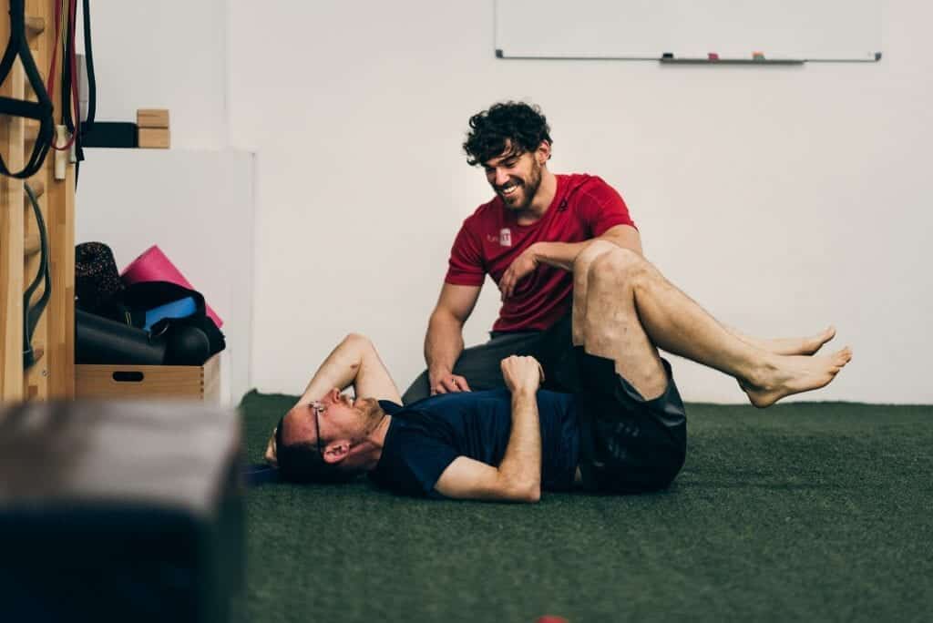 Persönliche Trainingsbetreuung und Motivation durch den Personal Trainer
